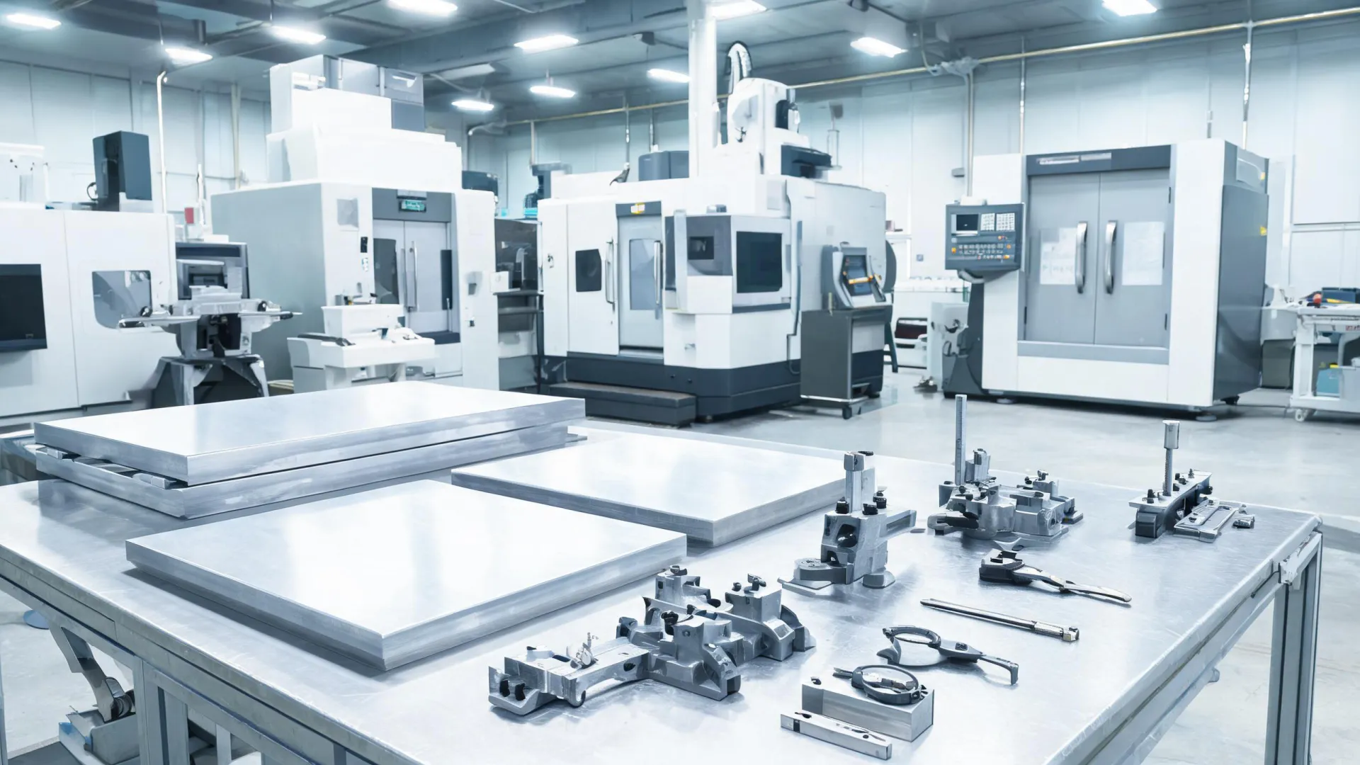 Aerospace aluminum machining stock