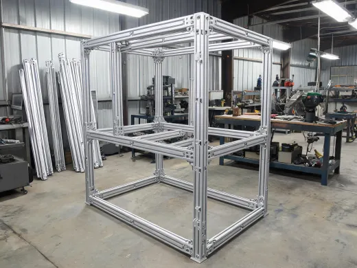 Industrial equipment aluminum extrusion