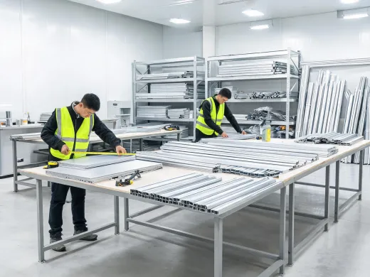 Building systems aluminum panels